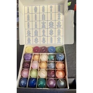 Partylite Candle Sampler Box CS099, Scented Unused 20 Votive, Missing 4 Tealight